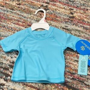 Blue Kids Swim Shirt